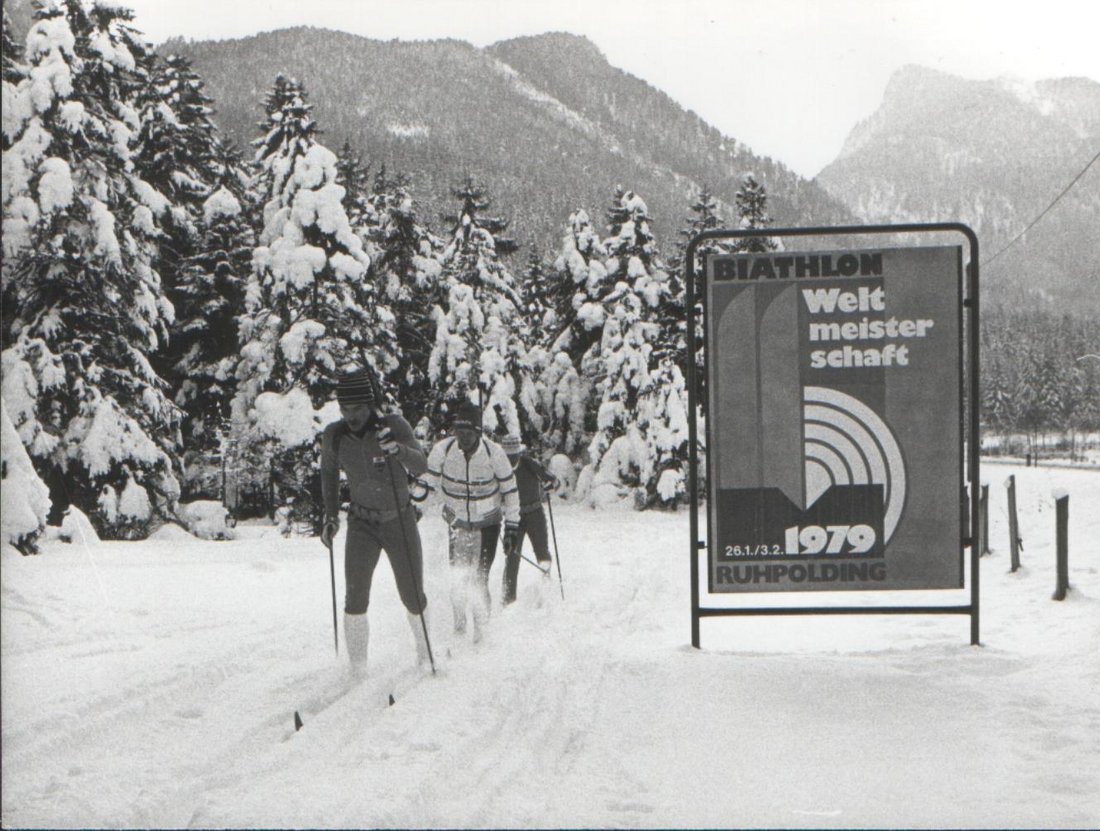 Biathlon WM Chiemgau Arena 1979