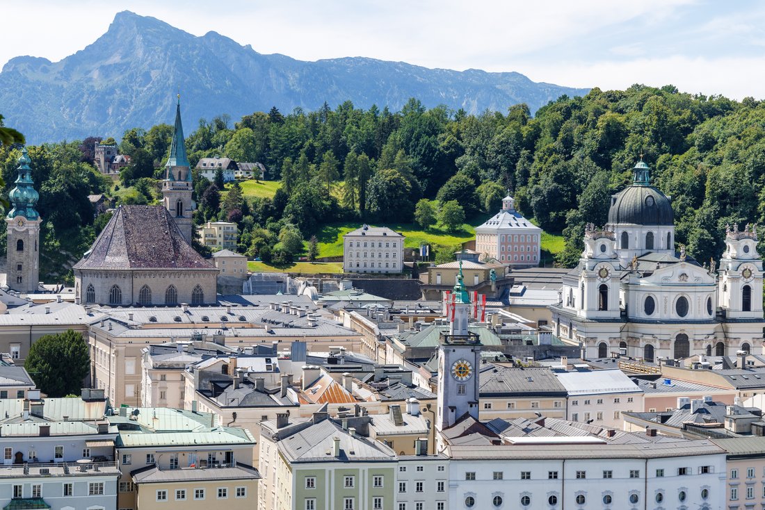 Blick Salzburg