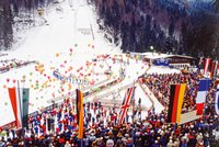 Arena mit Zuschauern