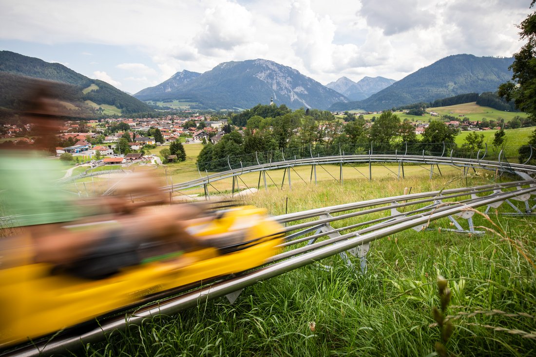 Gerschwindigkeit im Chiemgau Coaster