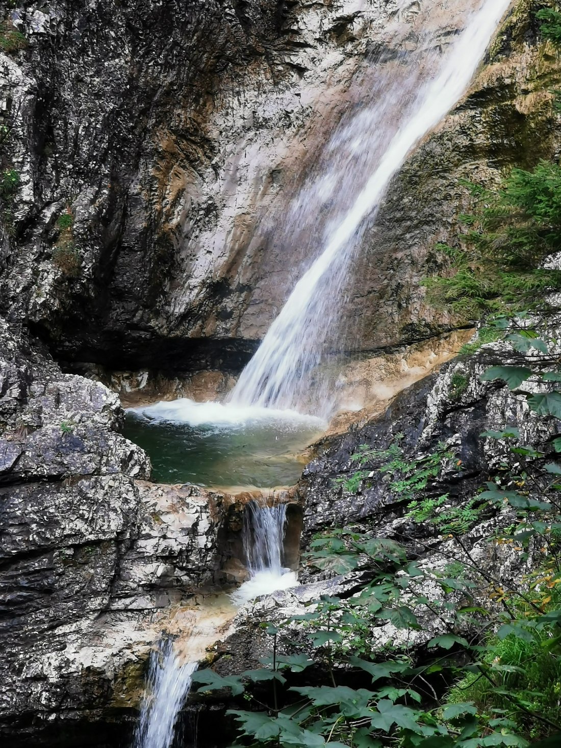 Wasserfälle am Hinteren Kraxenbach