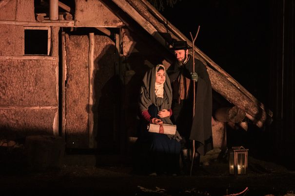 Herbergssuche zu Weihnachten