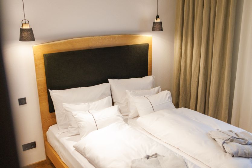 Bett im im Klausmeisterhof