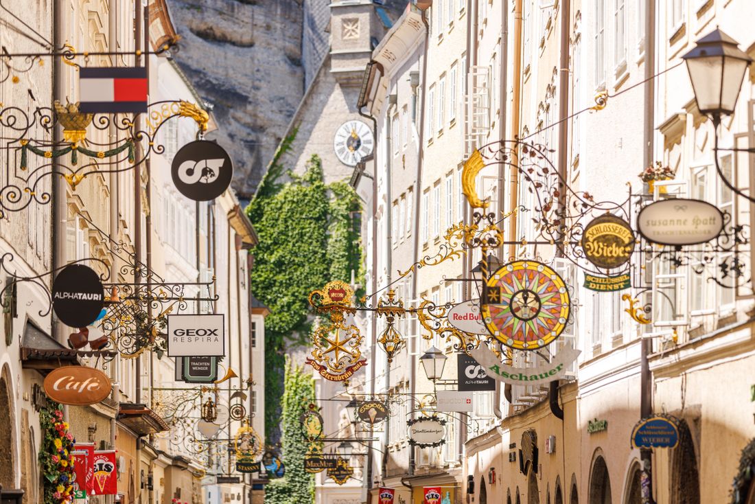 Salzburg getreidegasse