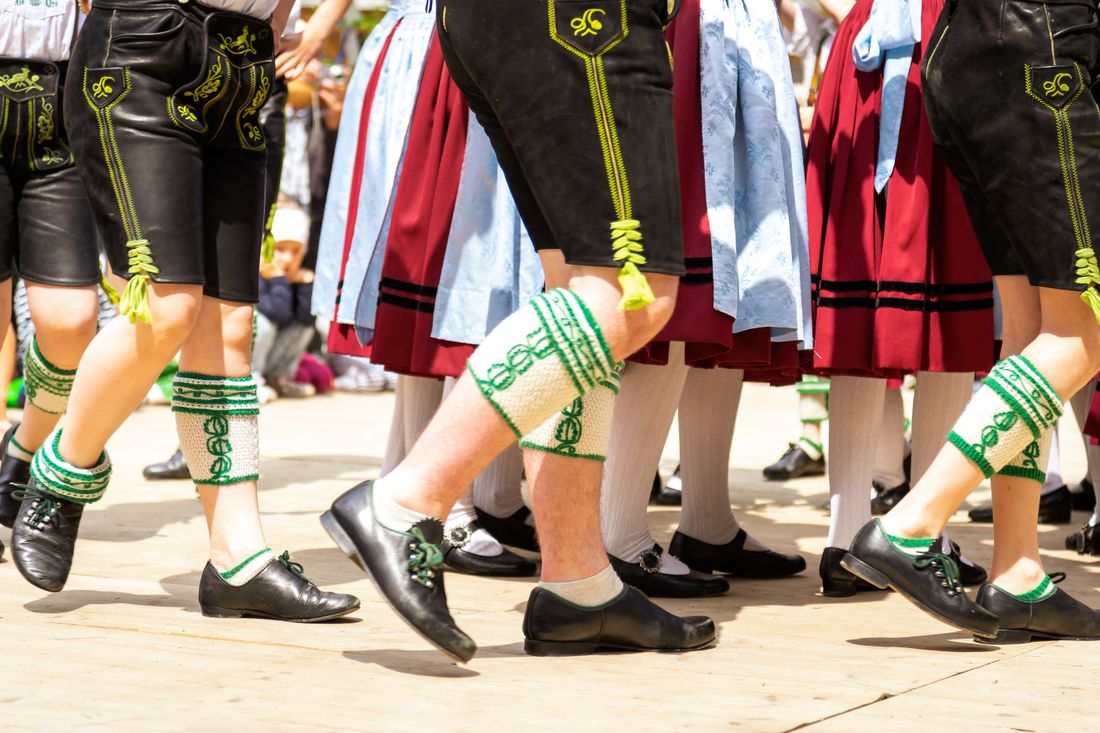 Trachtler in Ruhpolding