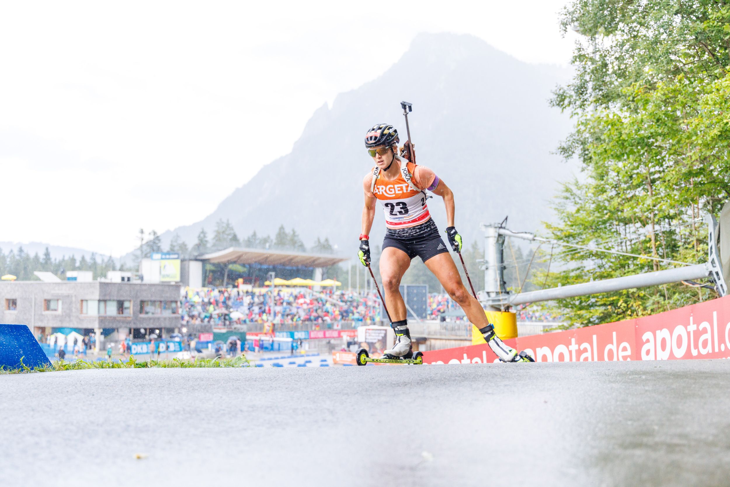 Denise Herrmann-Wick im Sommer Wettkampf