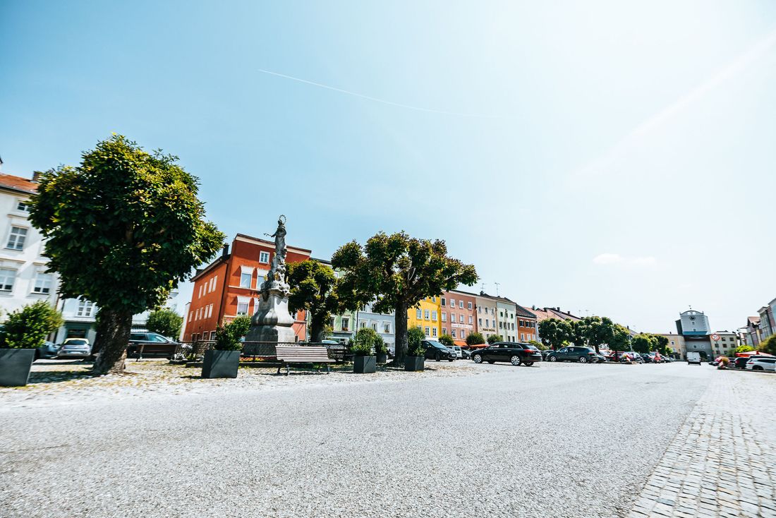 Stadtplatz in Tittmoning