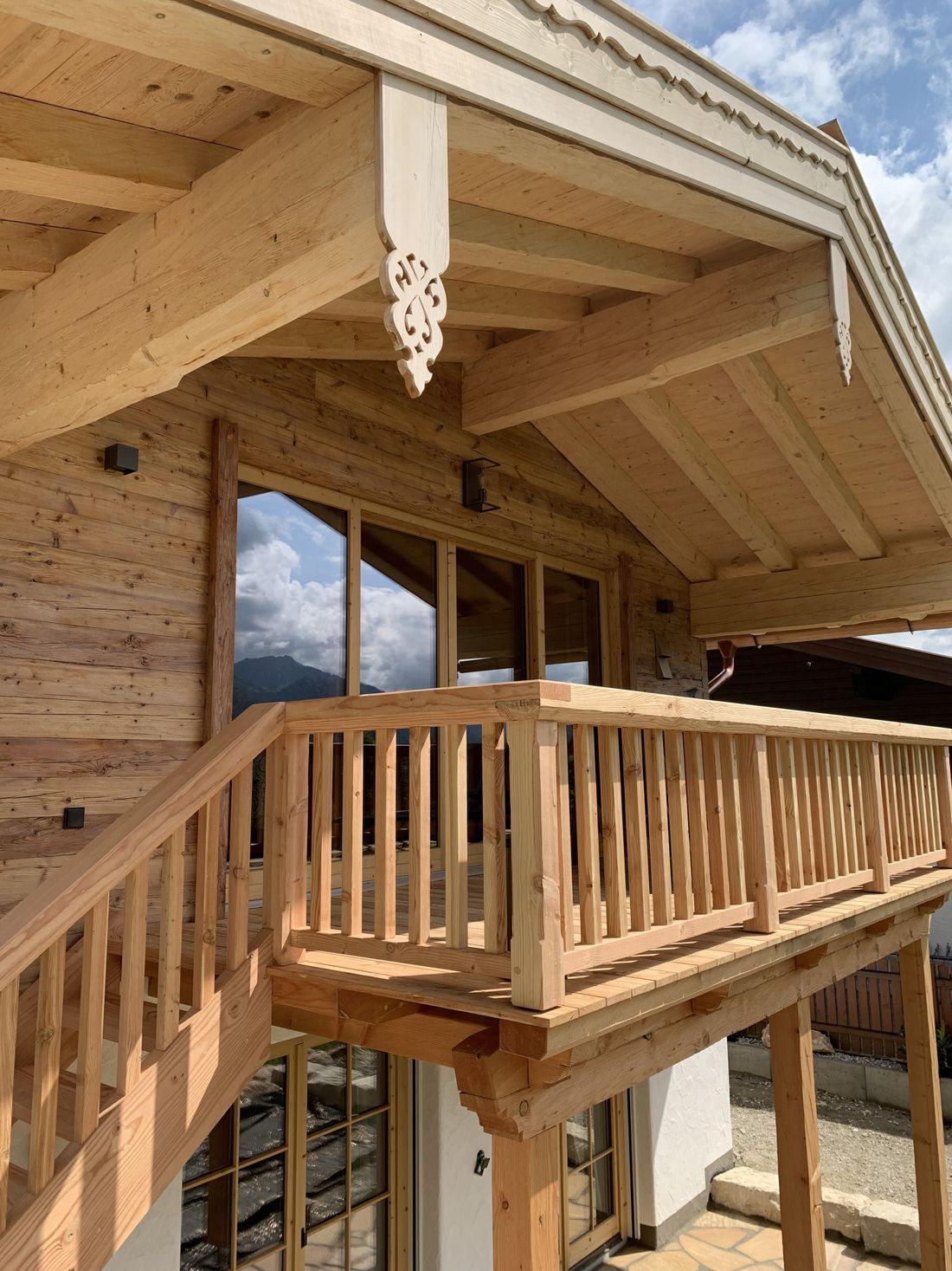 Chalet BERGSUCHT- Sundowner Holzterrasse