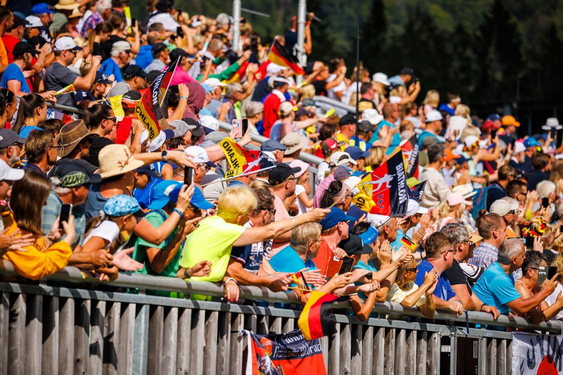 Fans Sommerbiathlon