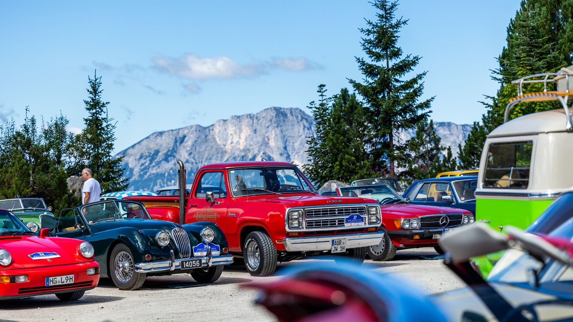 Autos der ADAC Europa Classic