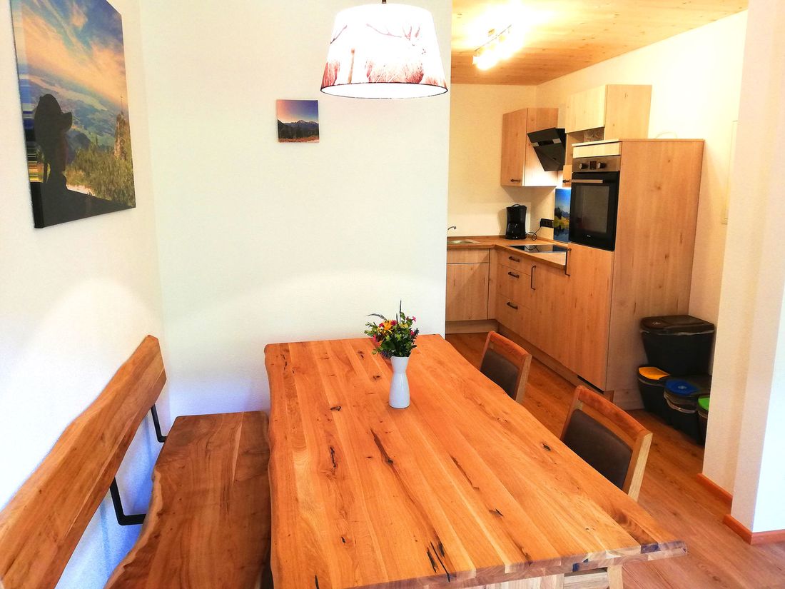 Beim Raffner, Küche-und-Essbereich