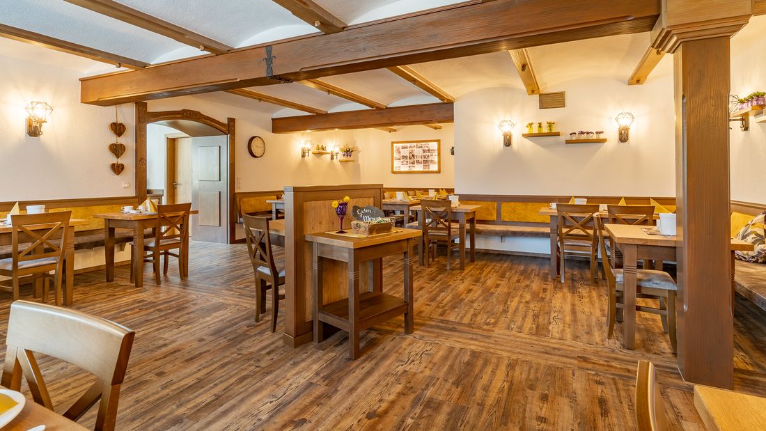 Gästehaus Huber Hof, Frühstücksraum