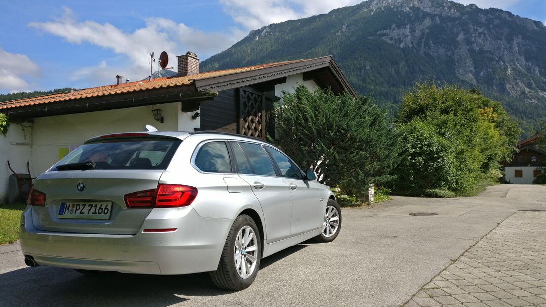 Parkplatz direkt am Haus