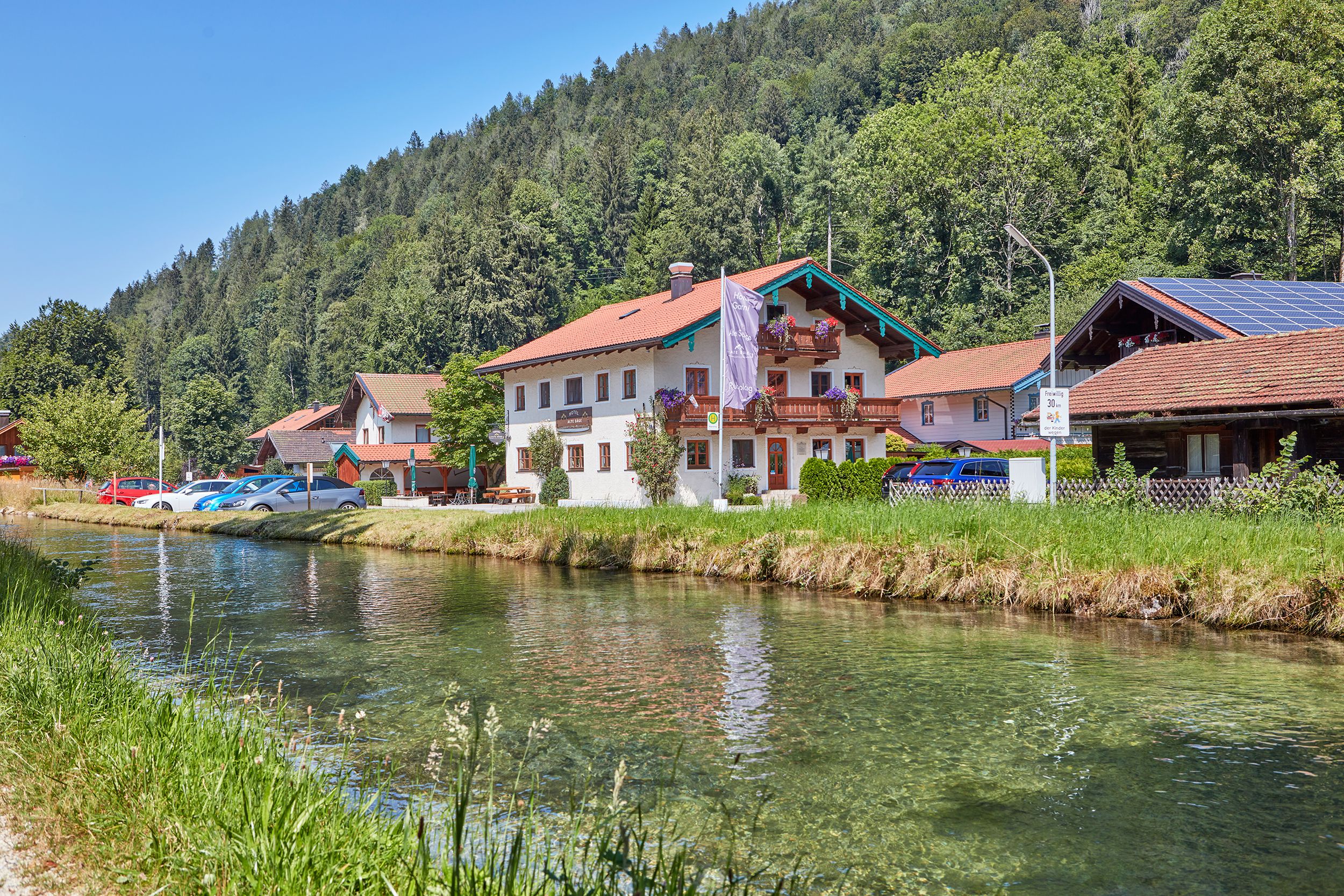 Hotel Alte Säge, Außenansicht
