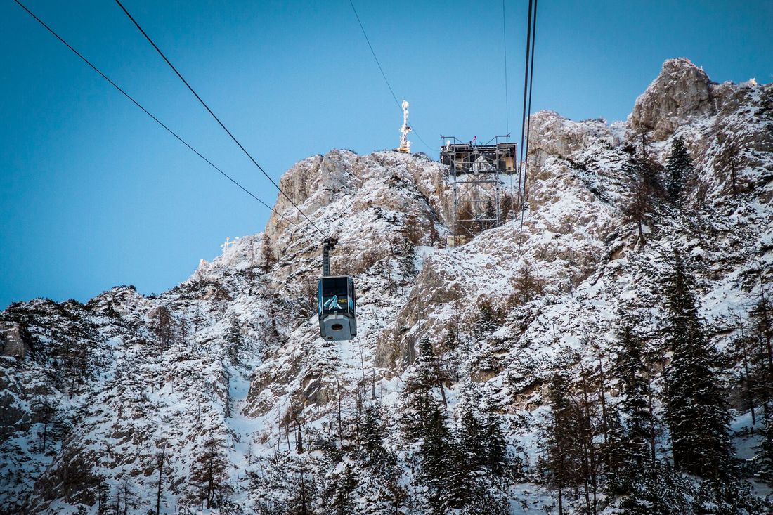 Rauschbergbahn im Winter