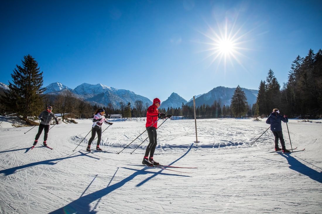 Fritz Fischer Loipe Kurve