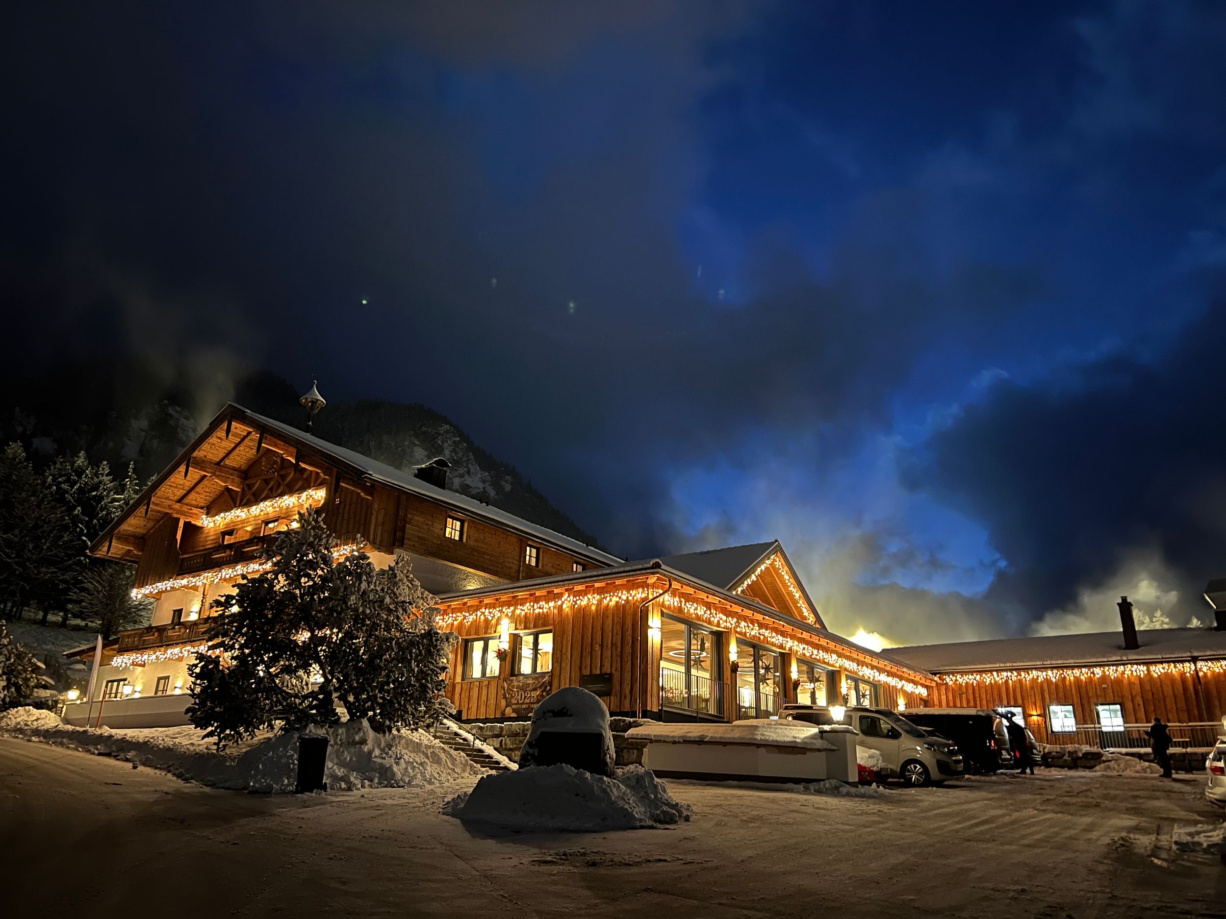 Sternenhimmel über dem Unternberg Hof