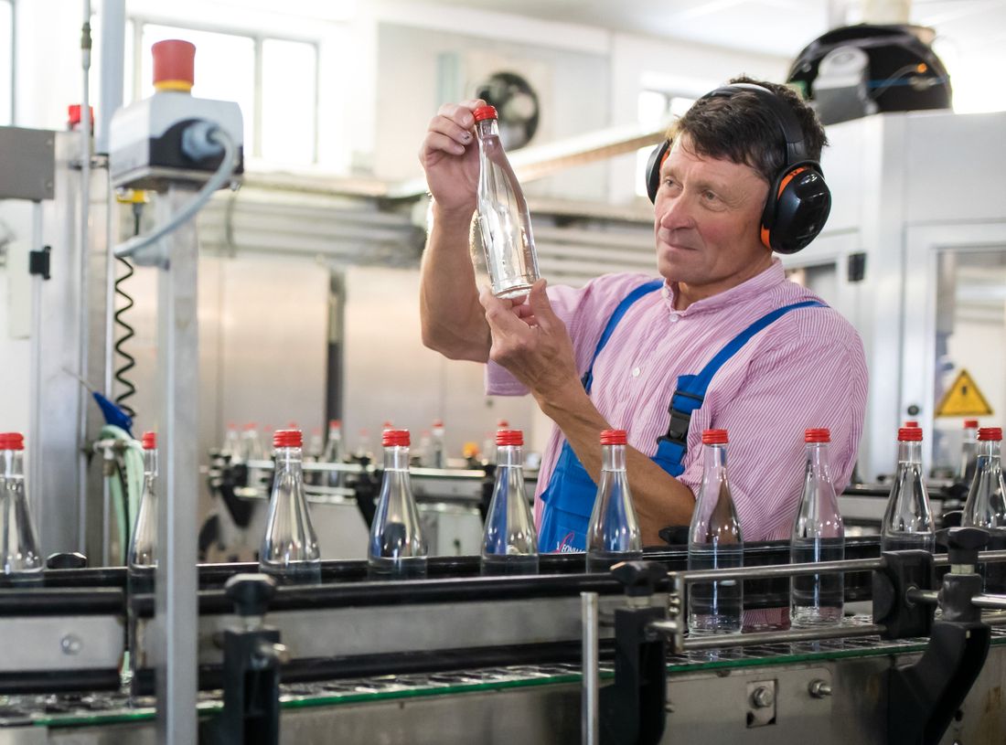 Abfüllanlage St. Georgsquelle