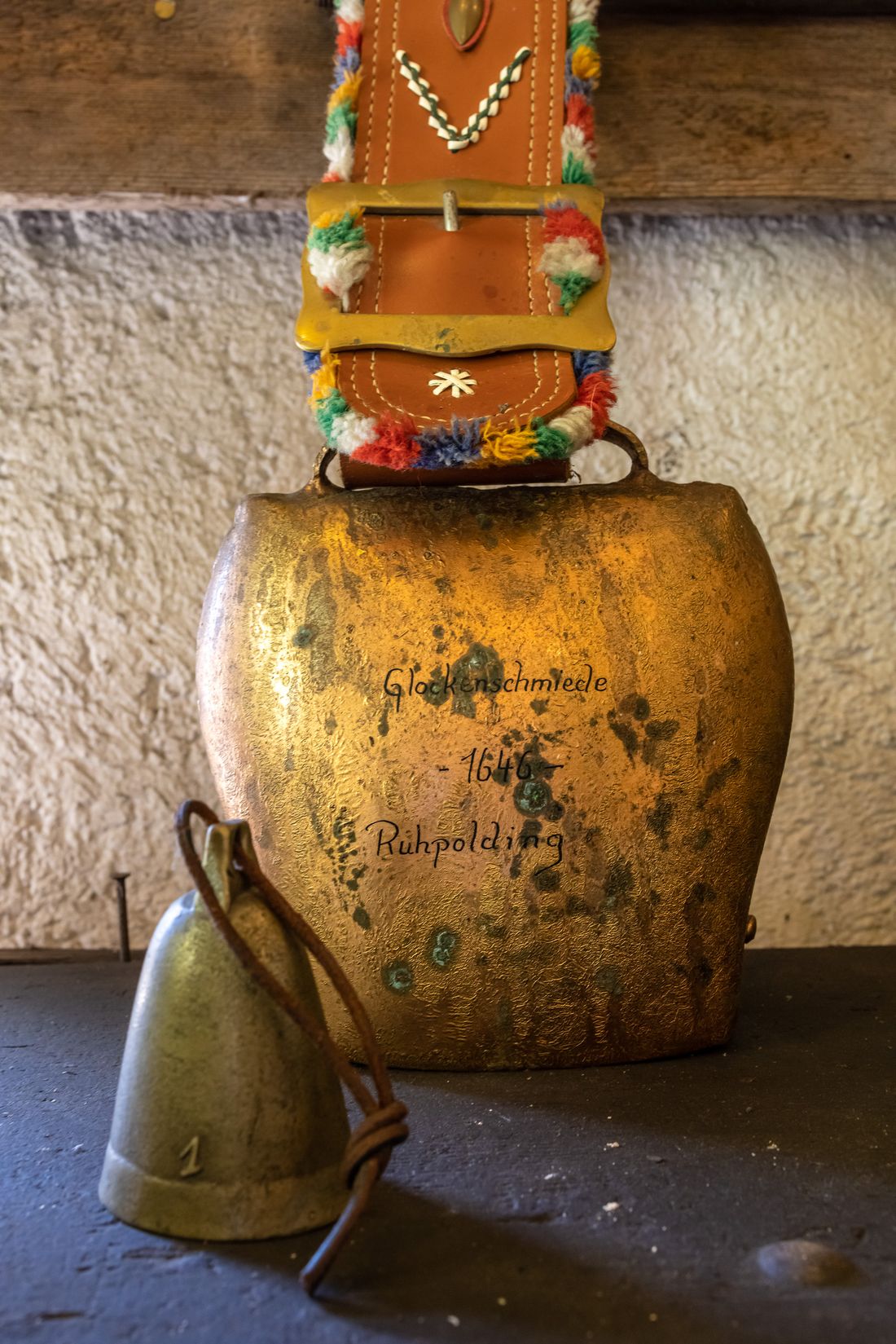 Kuhglocken in der Glockenschmiede