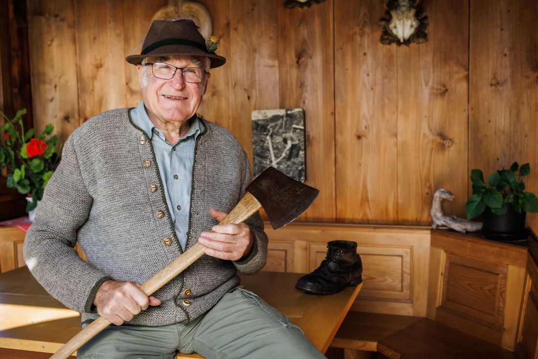 Ehemaliger Holzknecht
