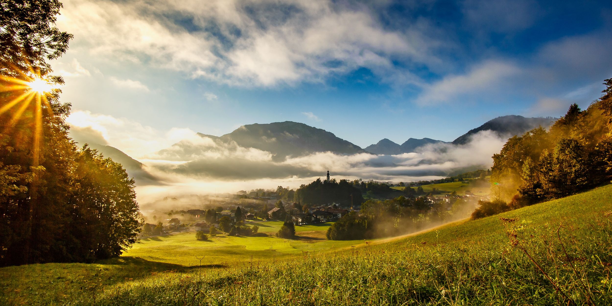 Panoramaansicht Ruhpolding
