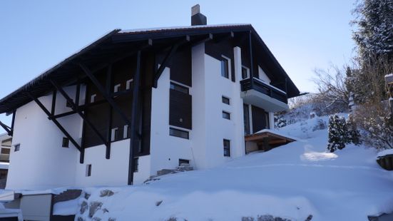 Unser "Adlerhorst" im Winter