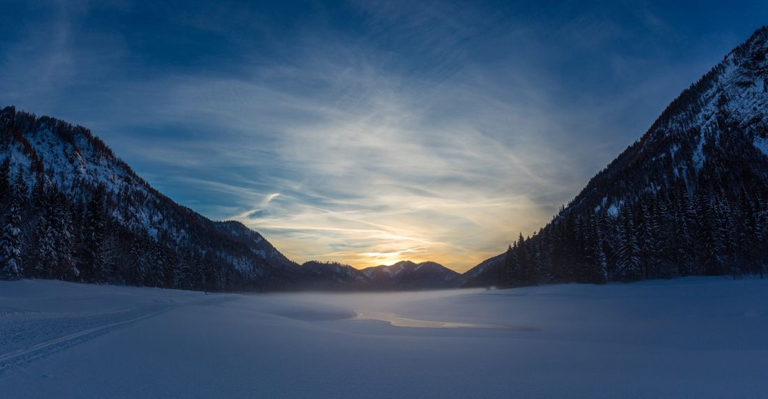 Abendstimmung am Mittersee