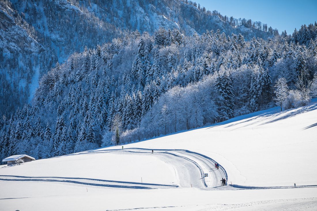 Loipen in Ruhpolding