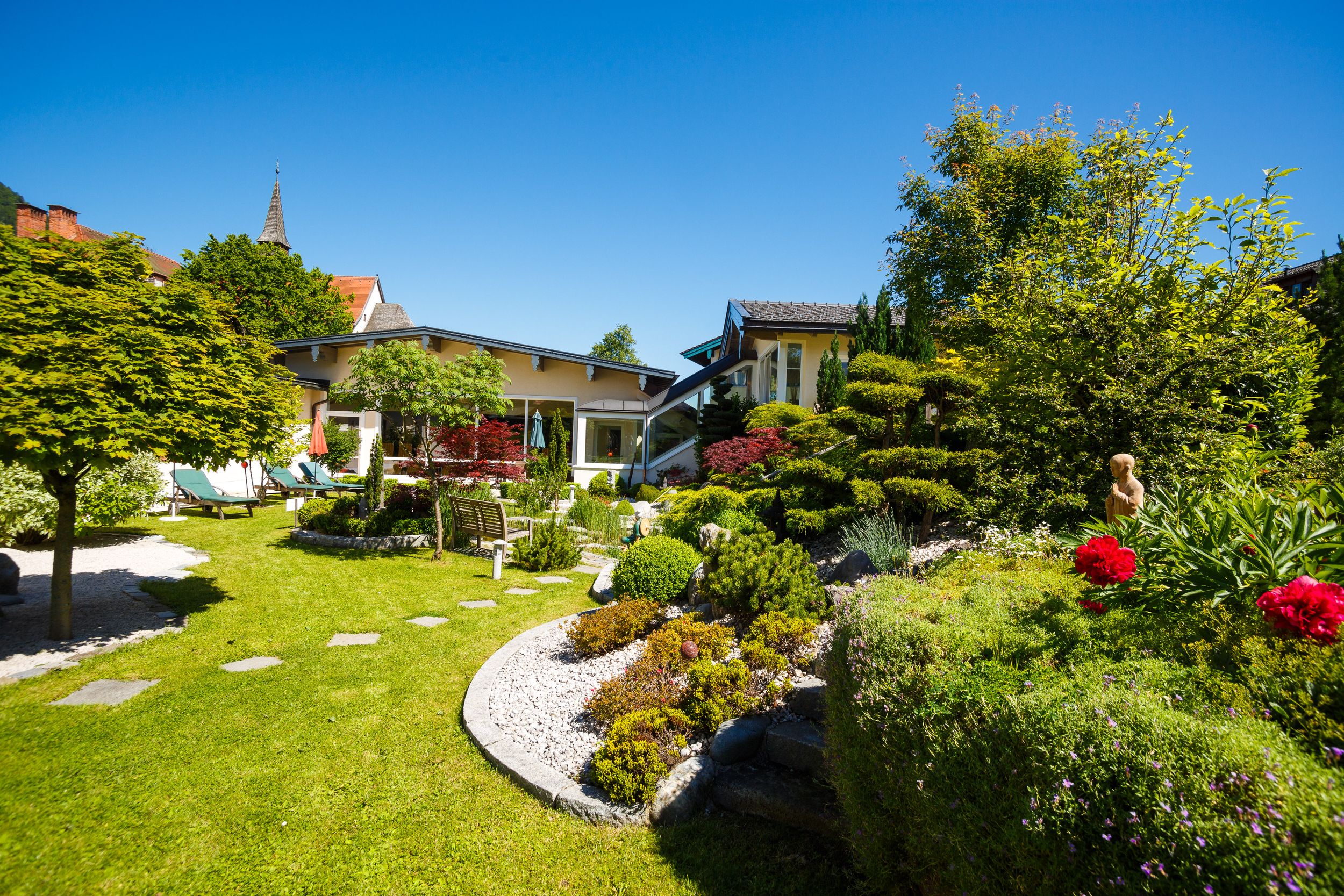 Hotel "Zur Post", ZEN-Garten