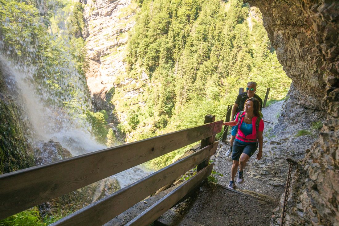 Staubfall Ruhpolding