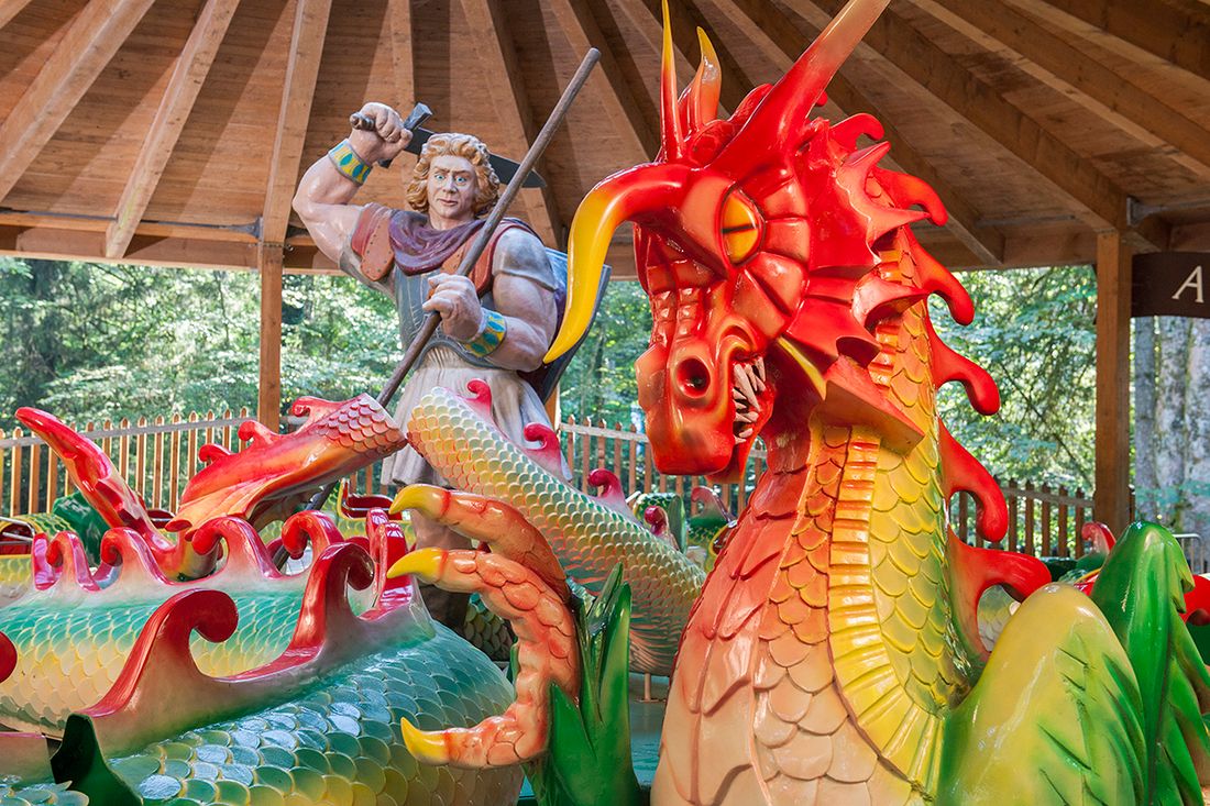 Freizeitpark Ruhpolding, Drachenritt Siegfried