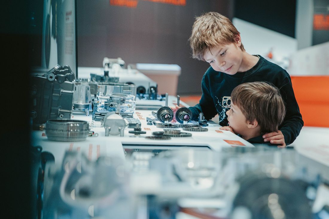 Rookietour in der KTM Motohall