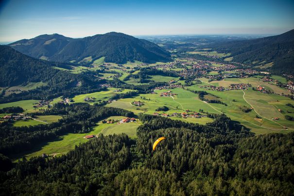 Blick auf die Wege