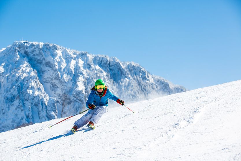 Skifahren in Ruhpolding