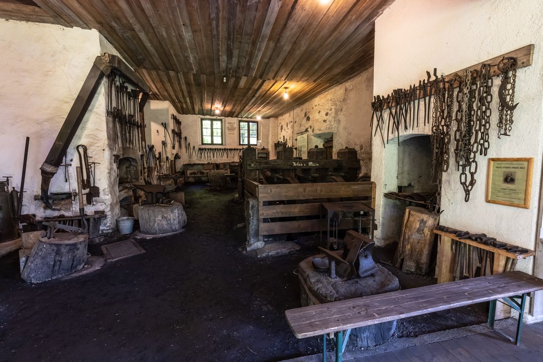 Glockenschmiede von innen