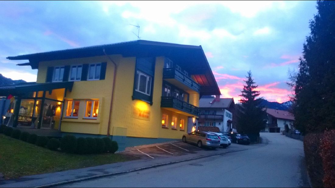 Parkplätze am Haus