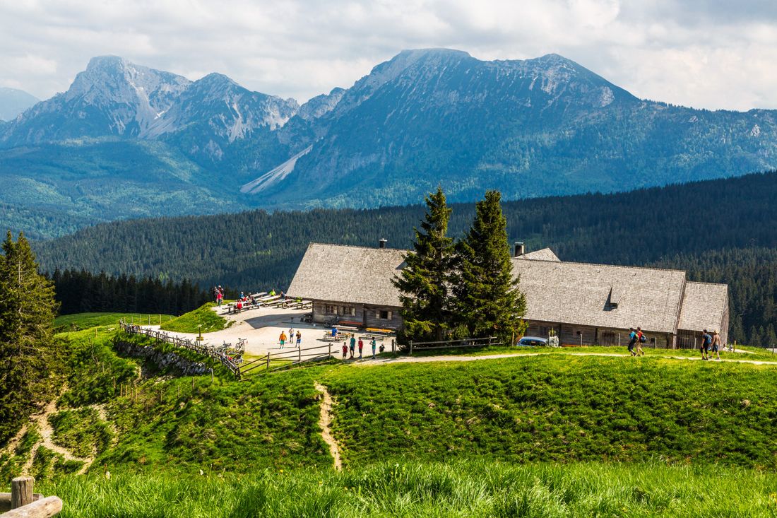Aussicht von der Stoißer Alm