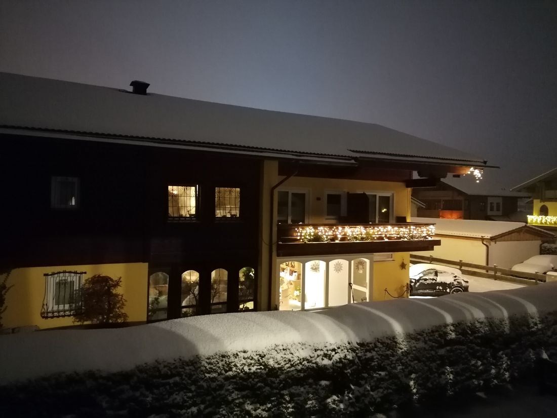 Außenansicht Nacht Winter