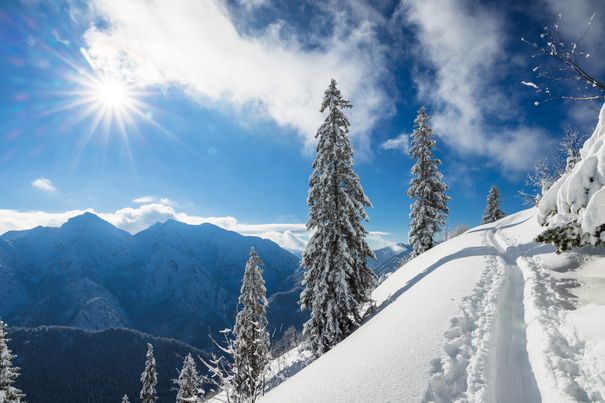 Rauschberg im Winter