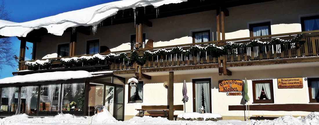 Herzlich willkommen im Gästehaus Kloiber