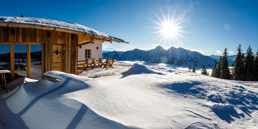 Unternberg Alm im Winter