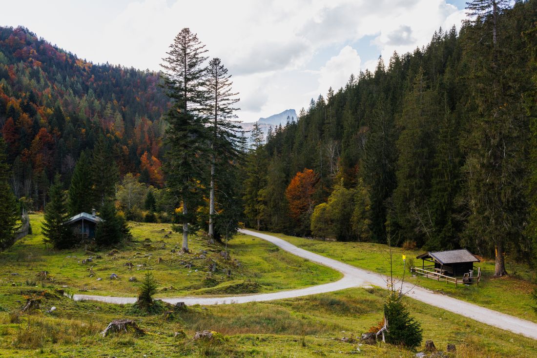 Landschaft Ruhpolding