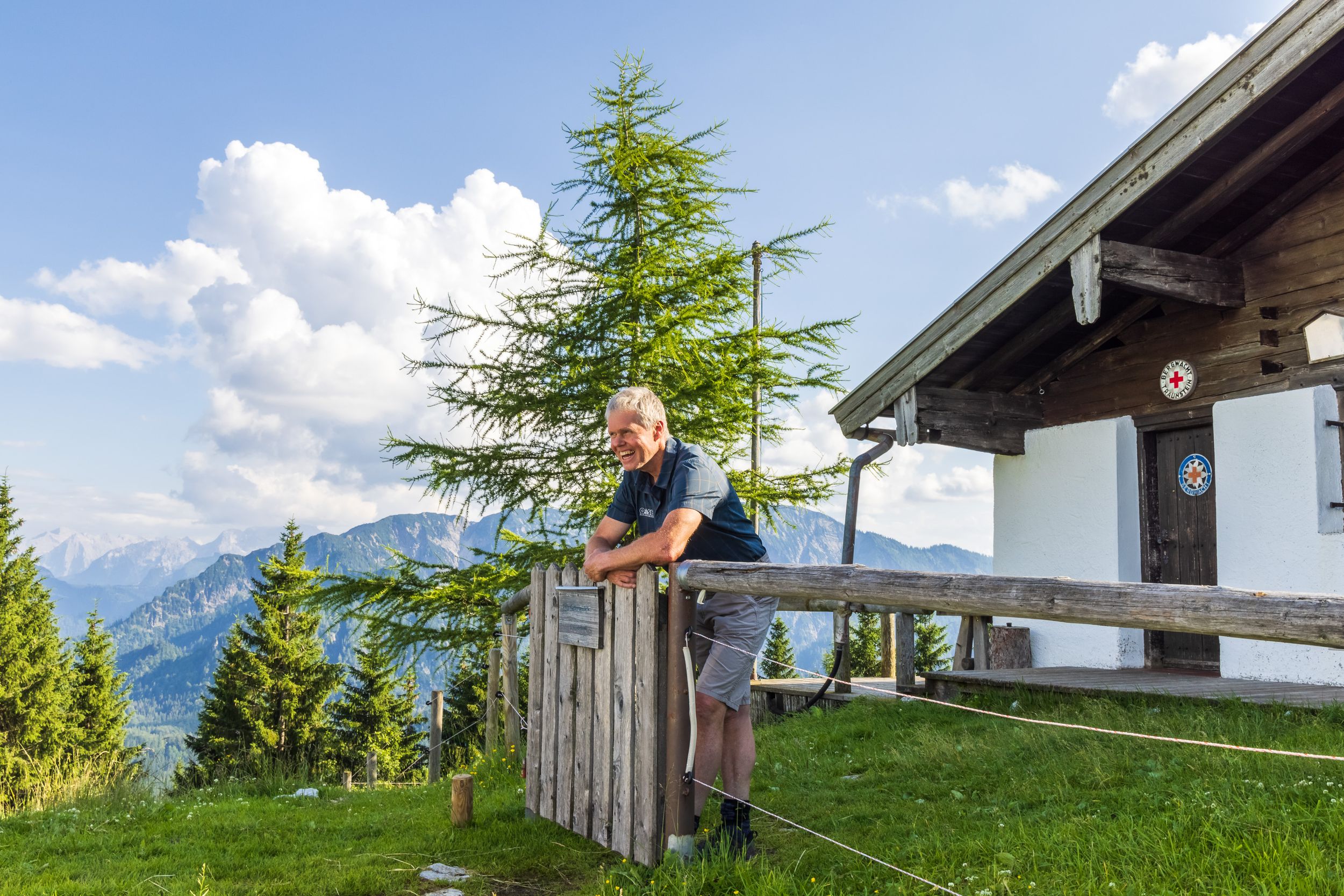 Georg Sojer auf dem Unternberg 