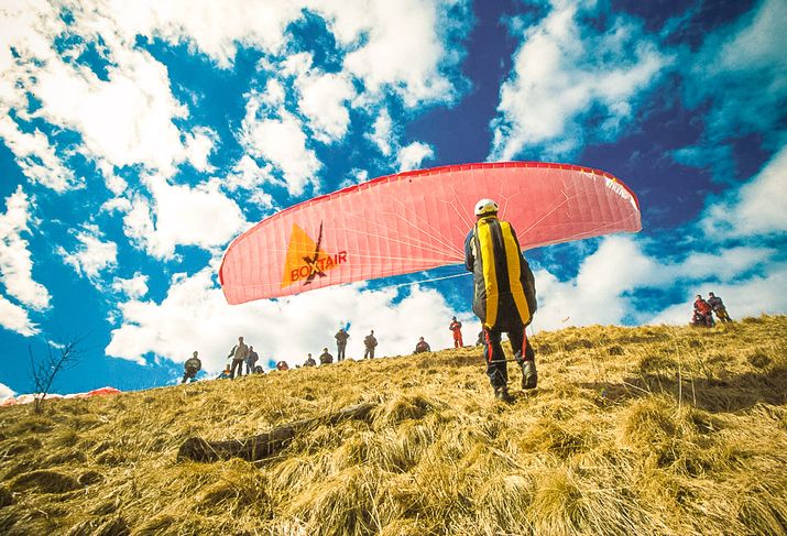Paragliden in Ruhpolding