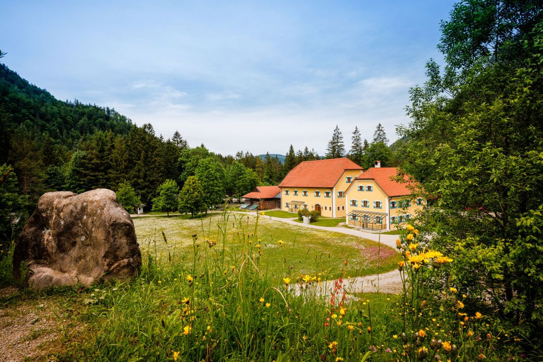 Holzknechtmuseum, Gelände