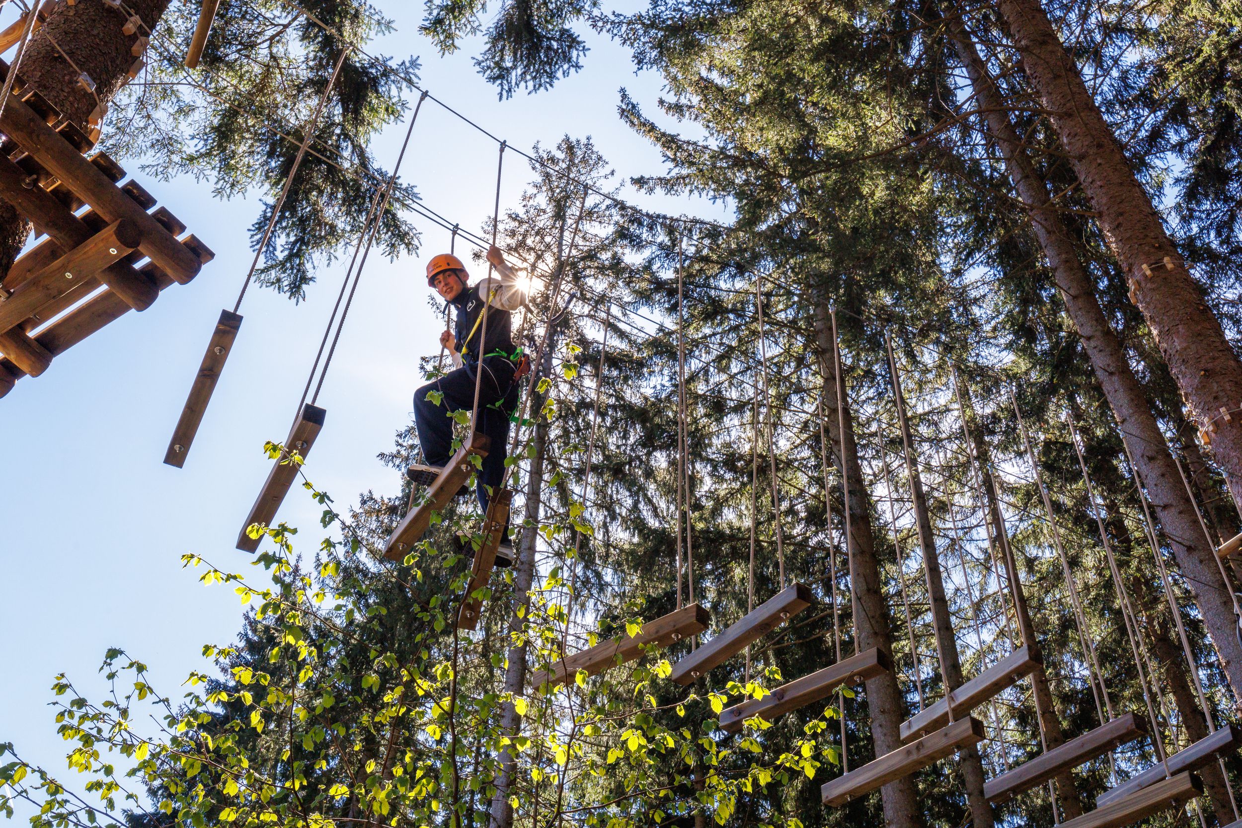 Kletterwald am Unternberg