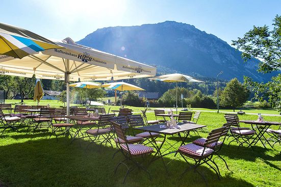 Beim Häusler, Terrasse