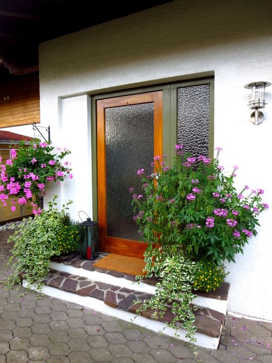 Eingang beider Ferienwohnungen