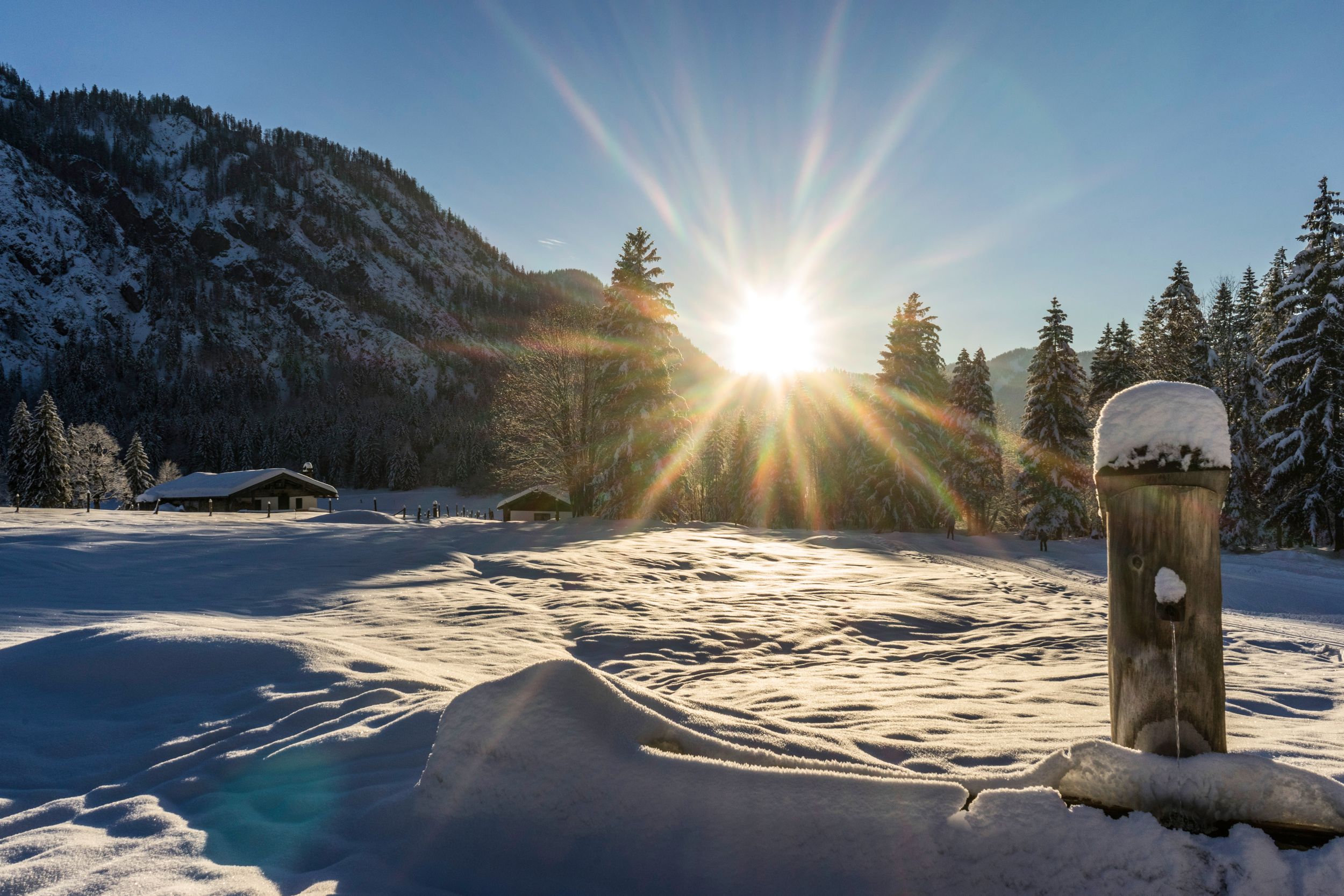 Lödenseealmen Winter