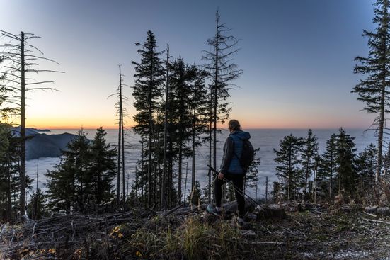 Abendstimmung am Zinnkopf